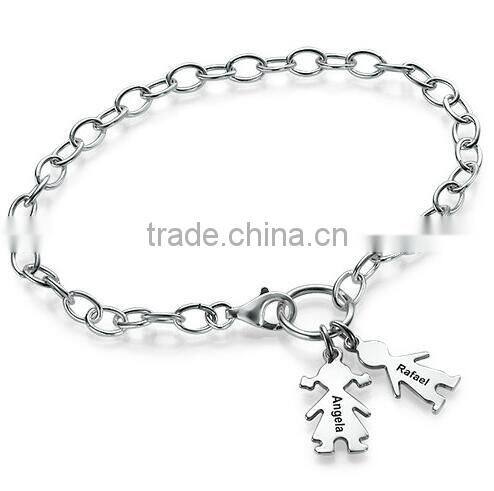 316l Stainless Steel 18k Gold Plated Joy To The World Bracelet, New Design Nylon Adjustable Bangle