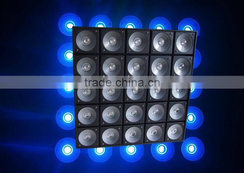 multi function individual control cree LED matarix wall indoor stage lighting stage blinder light