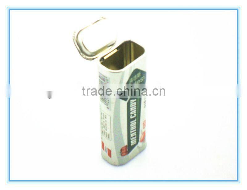 SGS approved small candy tin cans mini candy tin box cute candy tins