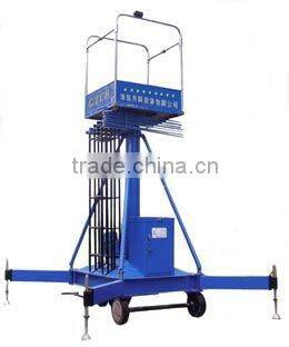 High quality hydraulic telescopic cylinder Single ladder lift platform GTTY-15A