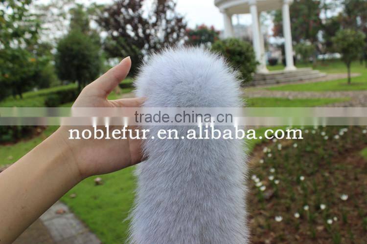 Winter Women's Clothing Accessories Real Fox Fur Collar Scarves Shawls