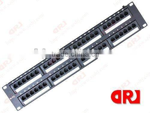 cat5e UTP 48 ports patch panel