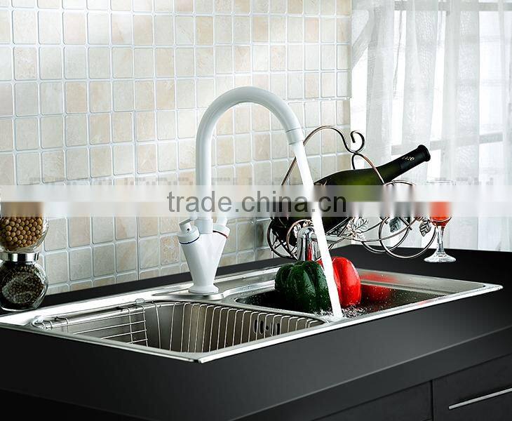 Big Promotion Brass White Surface Door To Door Marketing Product Faucet