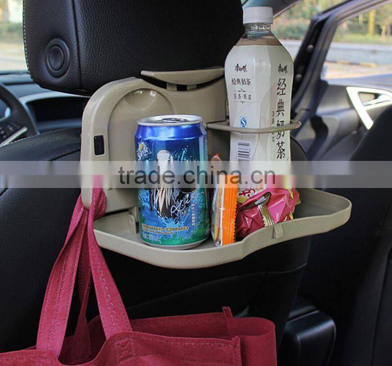 hot sale small plastic car storage tray with cup holder exported to Eu