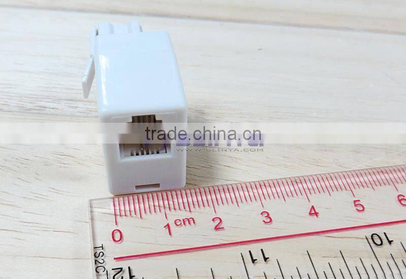 US RJ11 Telephone Socket to UK BT Plug Telephone Adapter
