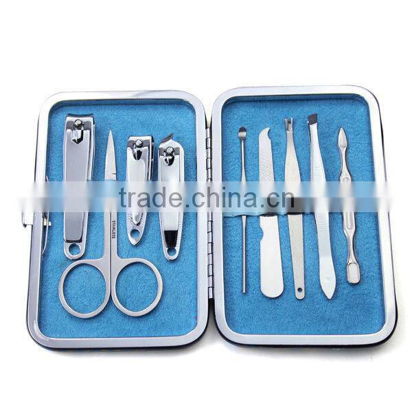 Hot-selling 9pcs beauty manicure tool for girls
