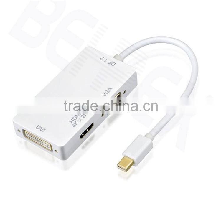 High Quality Type C to DVI VGA DP adapter USB Hub