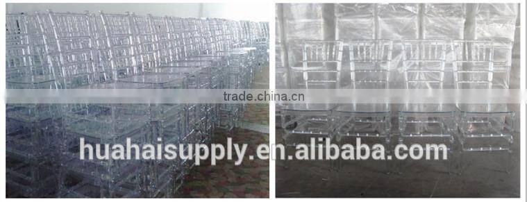 Rectangle wedding table and chair acrylic furniture set made in china