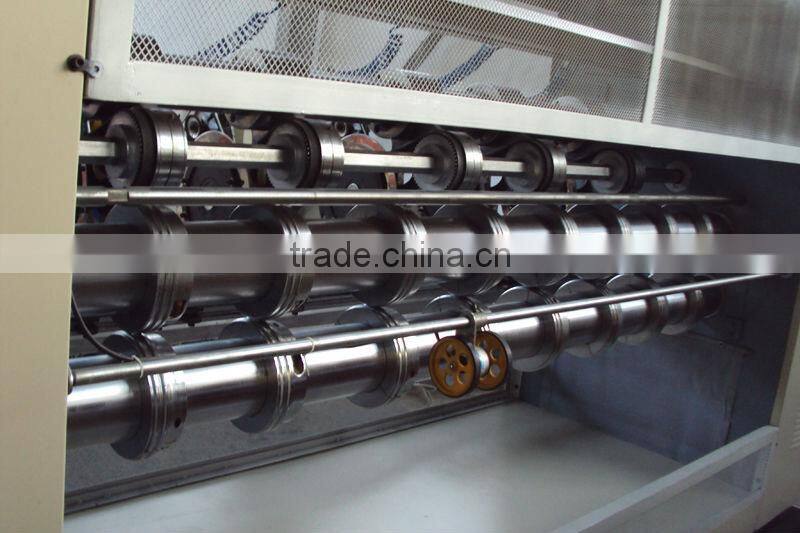 thin slitter scorer machine slitting corrugated cardboard machine