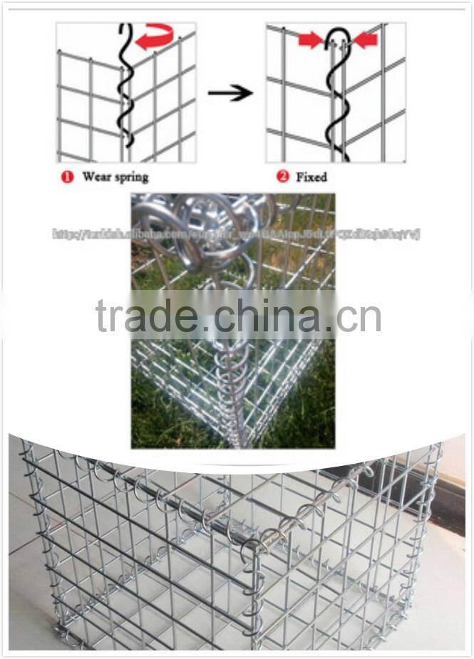 High quality of galvanized gabion mesh