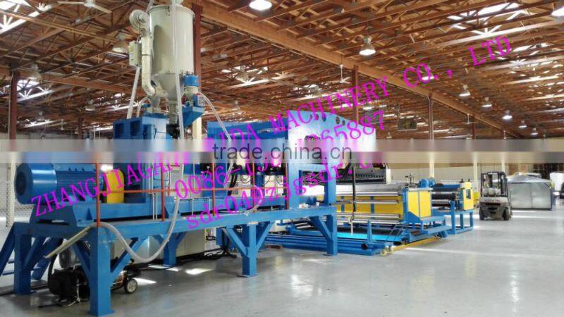 Plastic HDPE Geonets For Drainage Mat machine