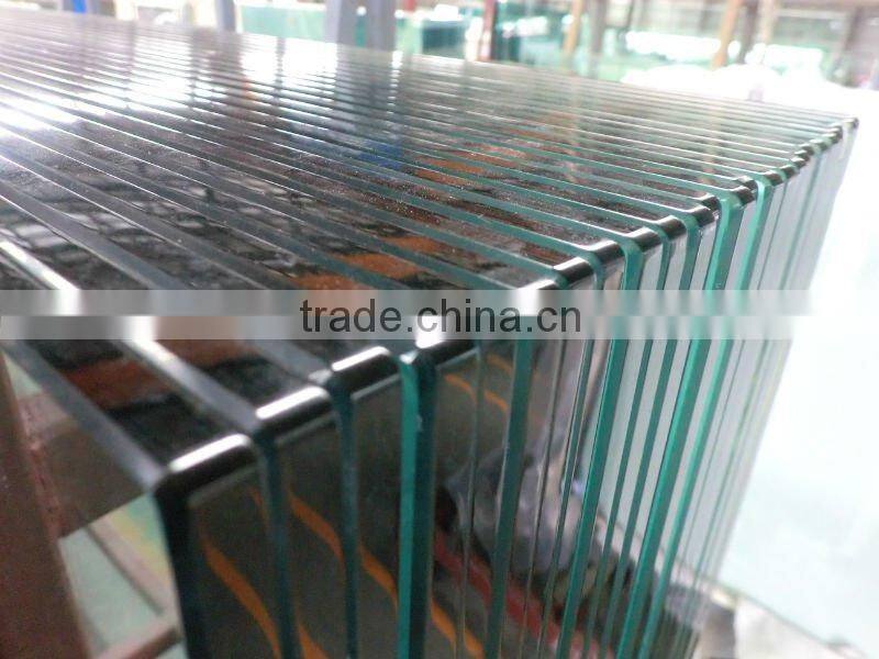 laminated fire proof glass