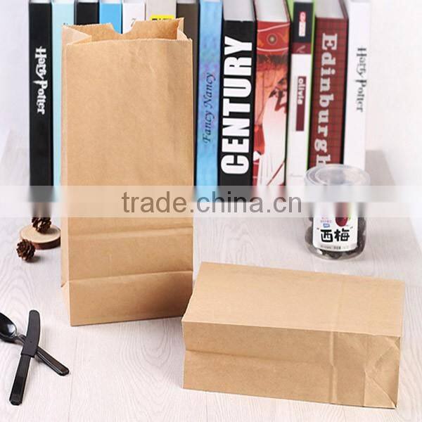 Brown Kraft Paper Bags For Bread