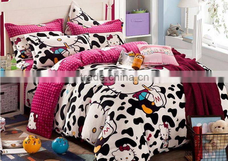 hello kitty kids one piece bed set