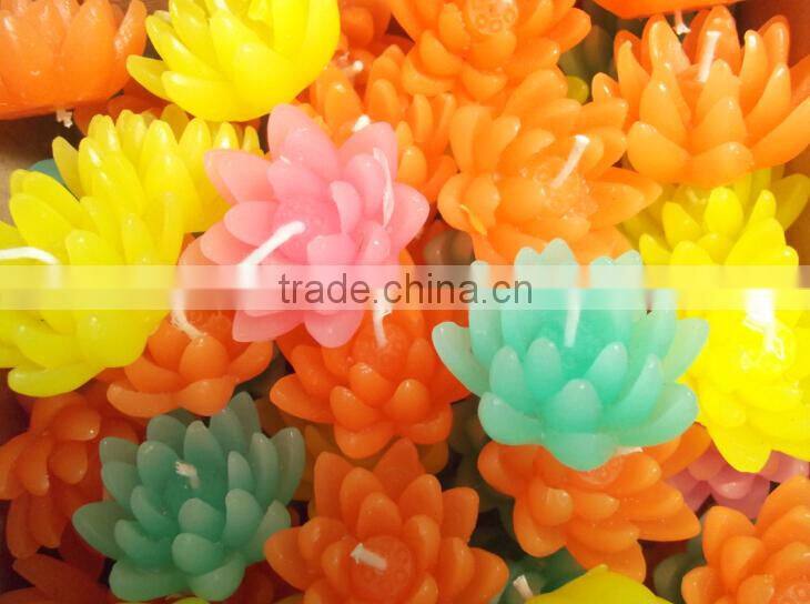 Scented Flower Tin Candles