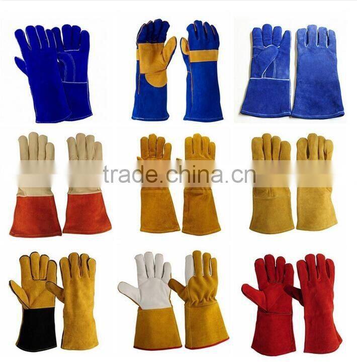 Welding glove Brown leather garden gloves