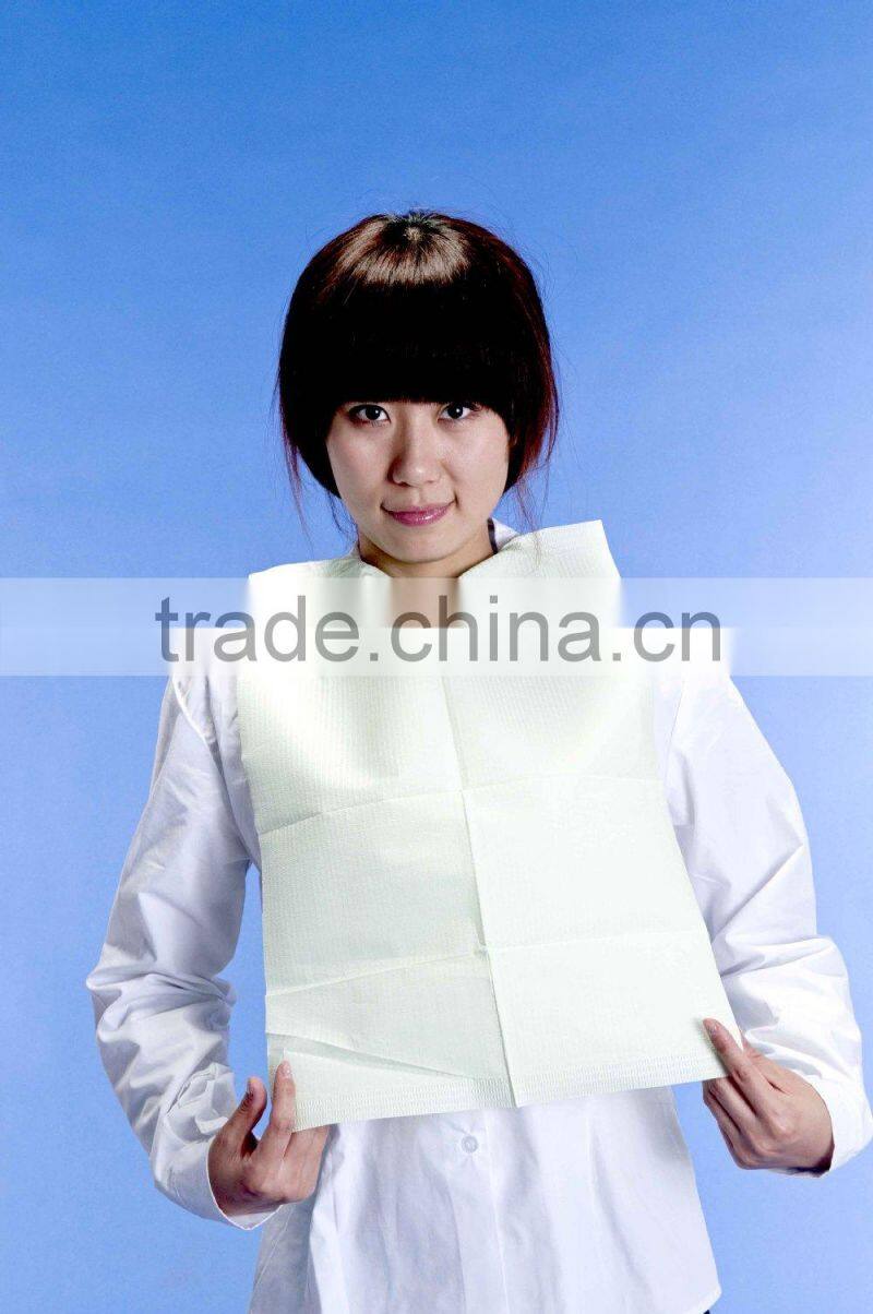 Disposable dental bib