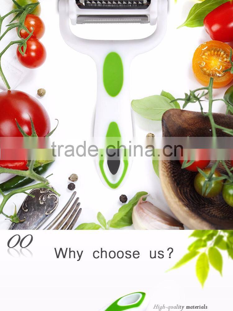 2016 HOT SALE 3 in 1 vegetables peelers and vegetable slicer