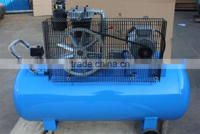 5.5hp 300L 80mm*2 cylinder belt driven air compressor