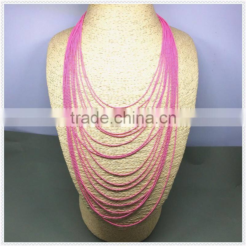 Factory Wholease Fashion Decoration With Peal For Clothes Chain