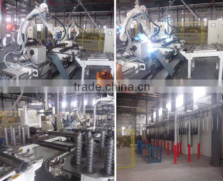 Long Lifespan Carbon Steel Troughed Bottom Trestles For Supporting Belt Conveyor Idler Roller