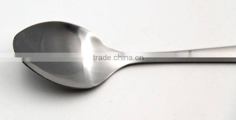 Cute & safe stainless steel kids spoon in chinese cutlery