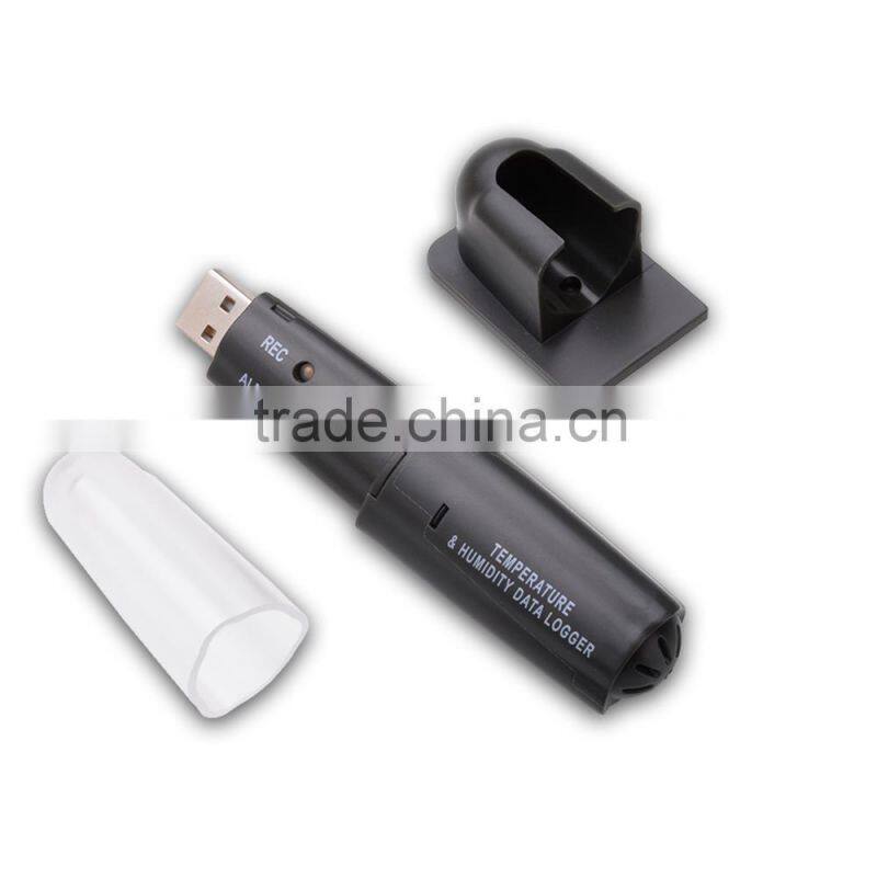 Mini USB Temperature & Humidity with LCD display Data Logger 21000 memeries