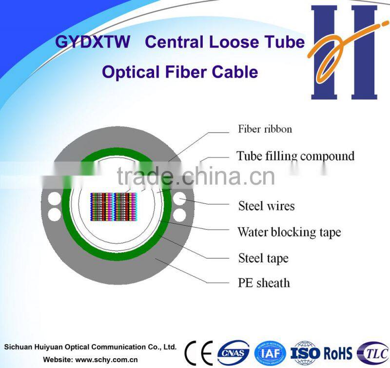 Outdoor GYXTW fiber optic cable price per meter