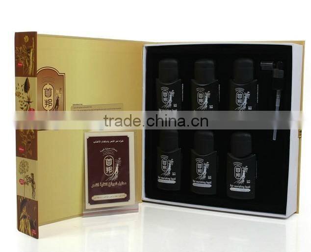 100% genuine Original real result New sunburst hair growth 50ml*6 bottles fast hair growth 100% genuine