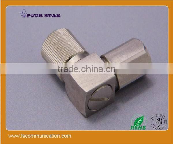 1.6/5.6 Male Clamp Right Angle Connector For BT3002 Cable C