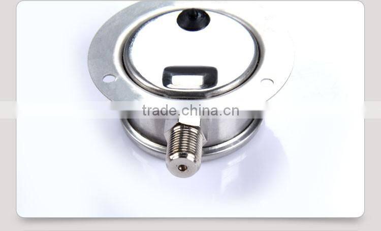 2 Inch Glycerin Silicon Liquid Oil Filled All Ss Pressure Gauge