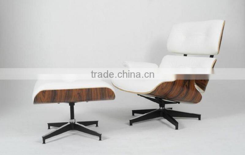 comfortable elegant design living room lounge chair with ottoman