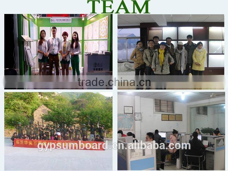 high quality pvc laminated gypsum ceiling tiles factory direct sale