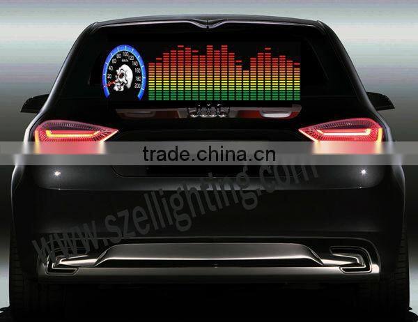 equalizer car sticker,el light equalizer car sticker,Size60*20cm