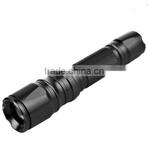 High quality aluminum material led flashlight torch