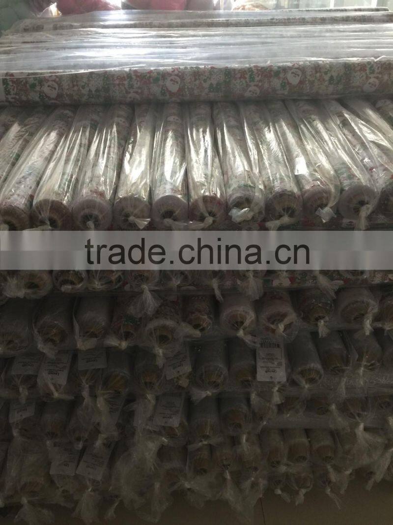 printed Organza Fabric Wholesale for Christmas/wedding