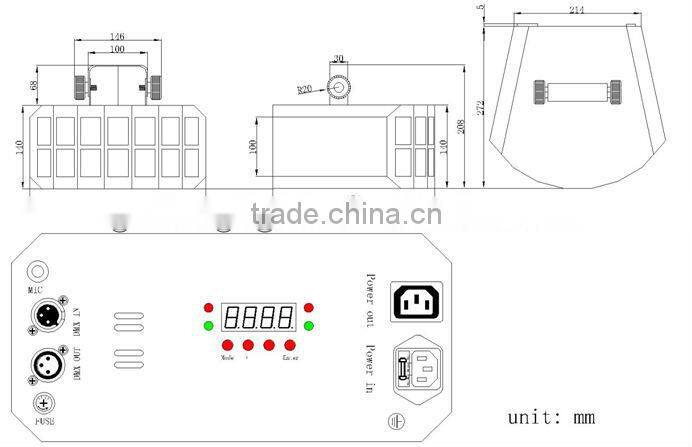 Double-layer LED Butterfly effect light