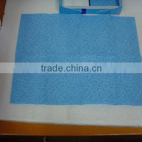Hand wipes made of melt blown nonwoven fabric