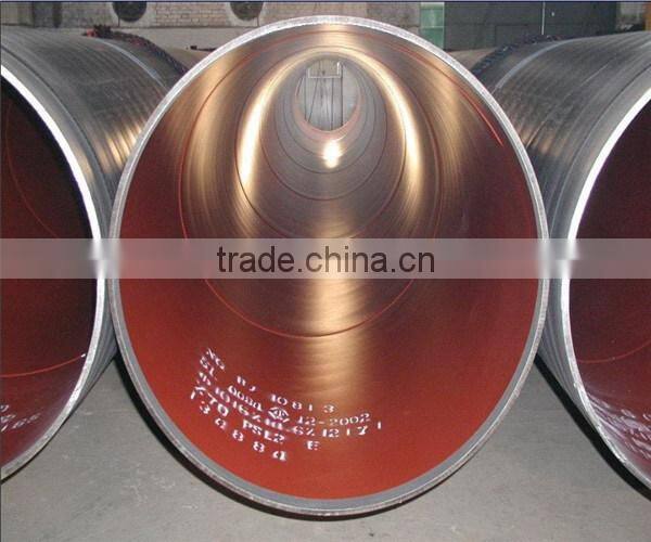 Top quality customized spiral weld steel tubes