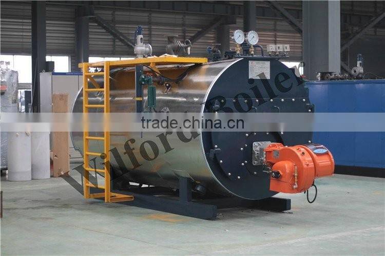 fire tube food processing horizontal steam boiler