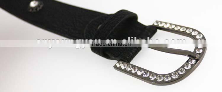 Women's Fashion flower studded rhinestone belt with shiny rhinestone accessories in Chinese factory