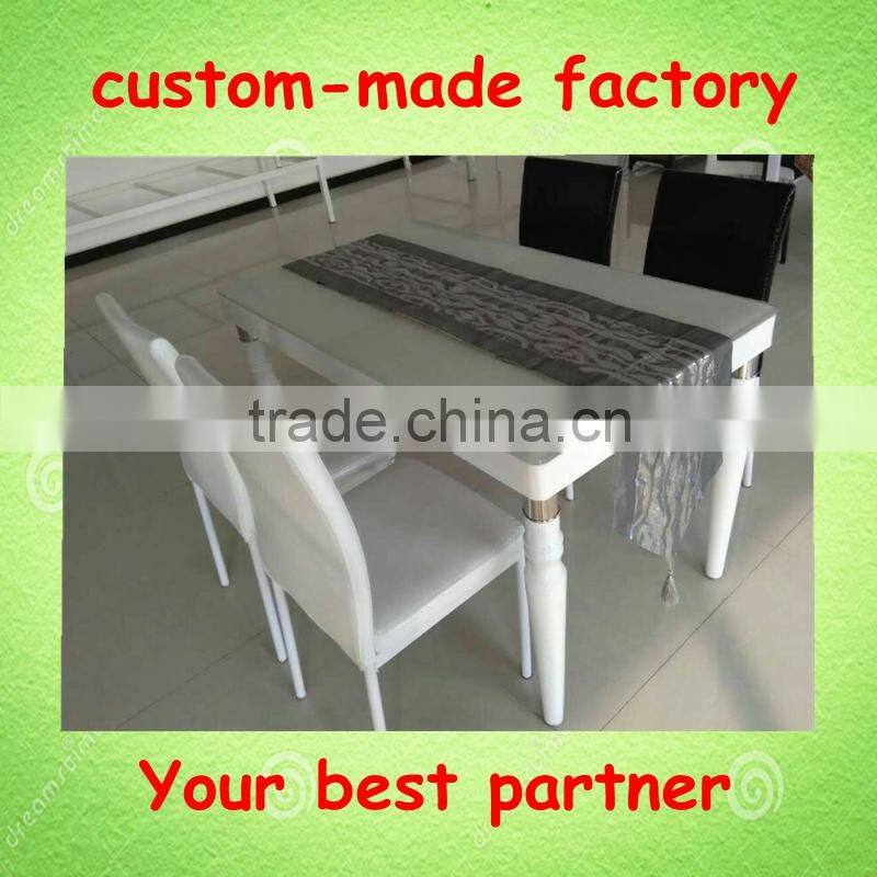 classical design living room furniture tempered glass top coffee/tea table