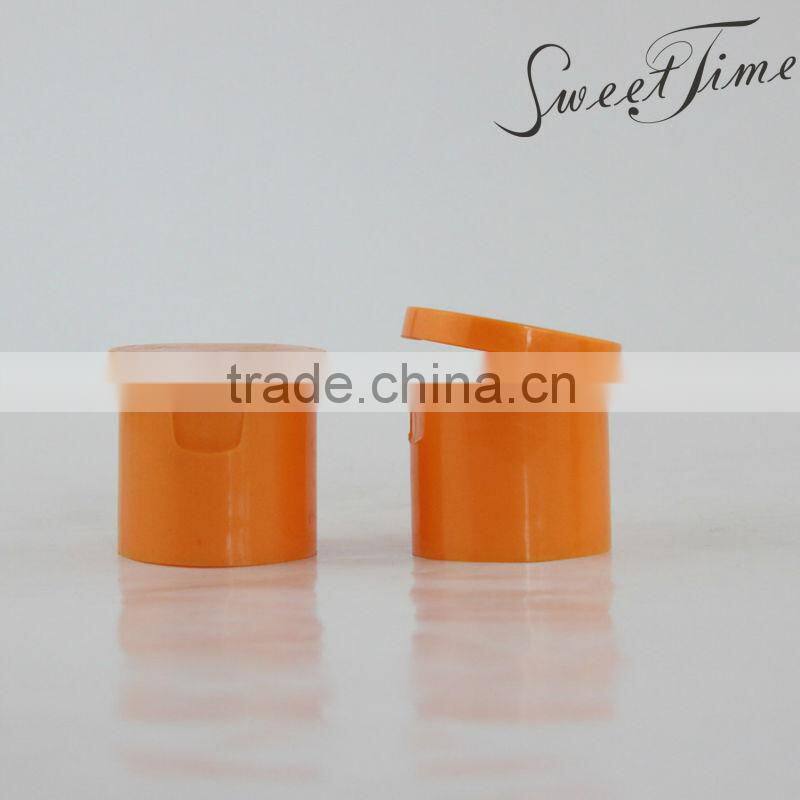 orange flip top cap