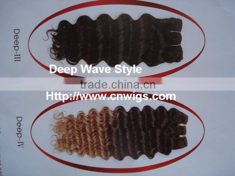 Quality black 100 human hair extensions with 20" #1 and #1B on stock