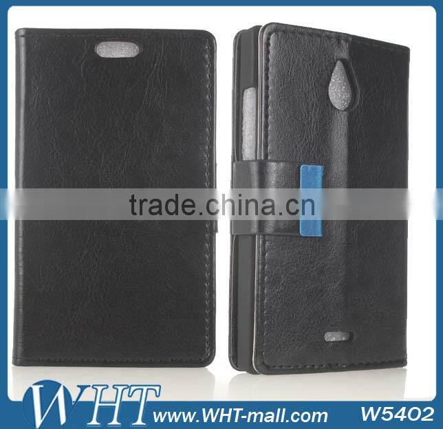 Luxury Pouch Leather Case For Nokia X2 Case Cover For Nokia X2 Factory Wholesale