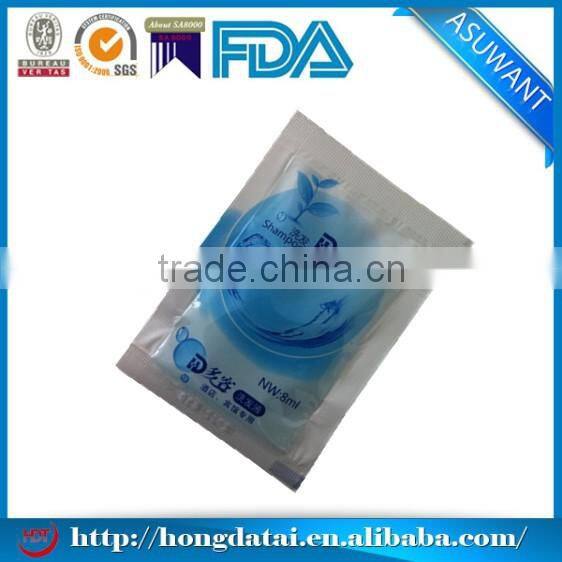 10ml Aluminium Foil Cosmetic Sample Shampoo Packaging Sachet