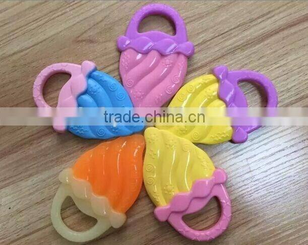 Manufacturer OEM cute banana silicone baby toy baby teether