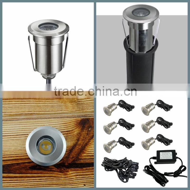 Outdoor IP67 Waterproof Aluminum Round Led Ground Light Floor Light 12V (SC-F106A)