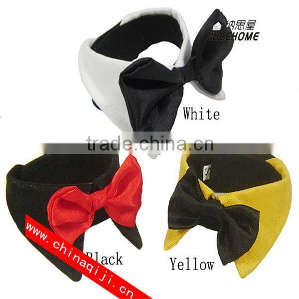 2014 Fashion New Style Colorful for pets bow tie and cummerbund