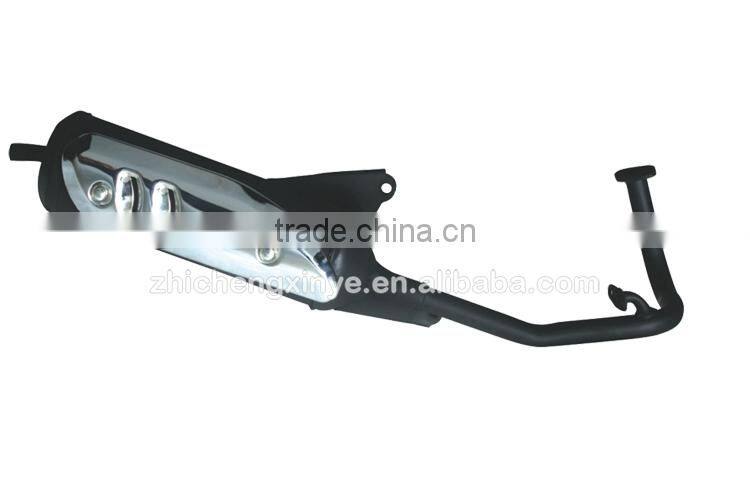 scooter accessories carbon fiber exhaust tip bike exhaust muffler